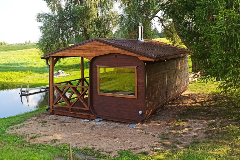 SAUNA MIT TERRASSE 6M